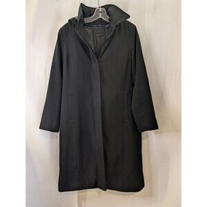Twinhill Removable Hood & Liner SZ 4R Button Thinsulate Coat Jacket Black (K01)